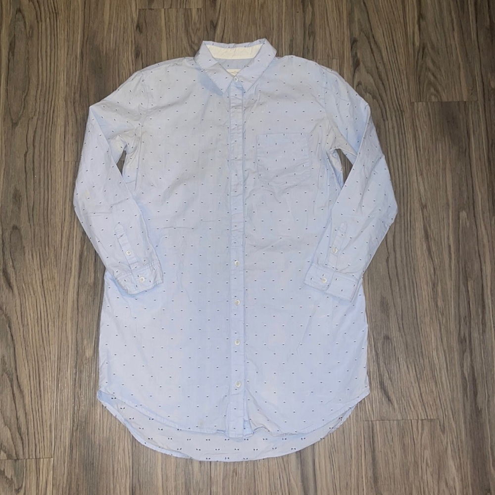 Nordstrom Treasure & Bond Button Down Shirt Dress